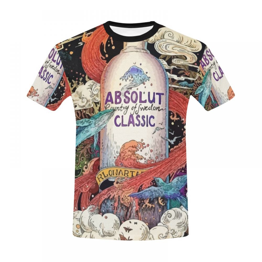 Men's Digital Art Absolut Classic Short T-shirt Canada