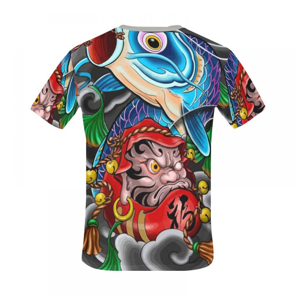 Men's Art Japanese Mythology Short T-shirt Canada