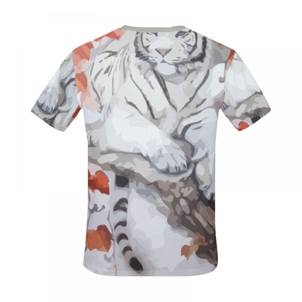 Men's Abstract Art Tiger Courtship Short T-shirt Canada