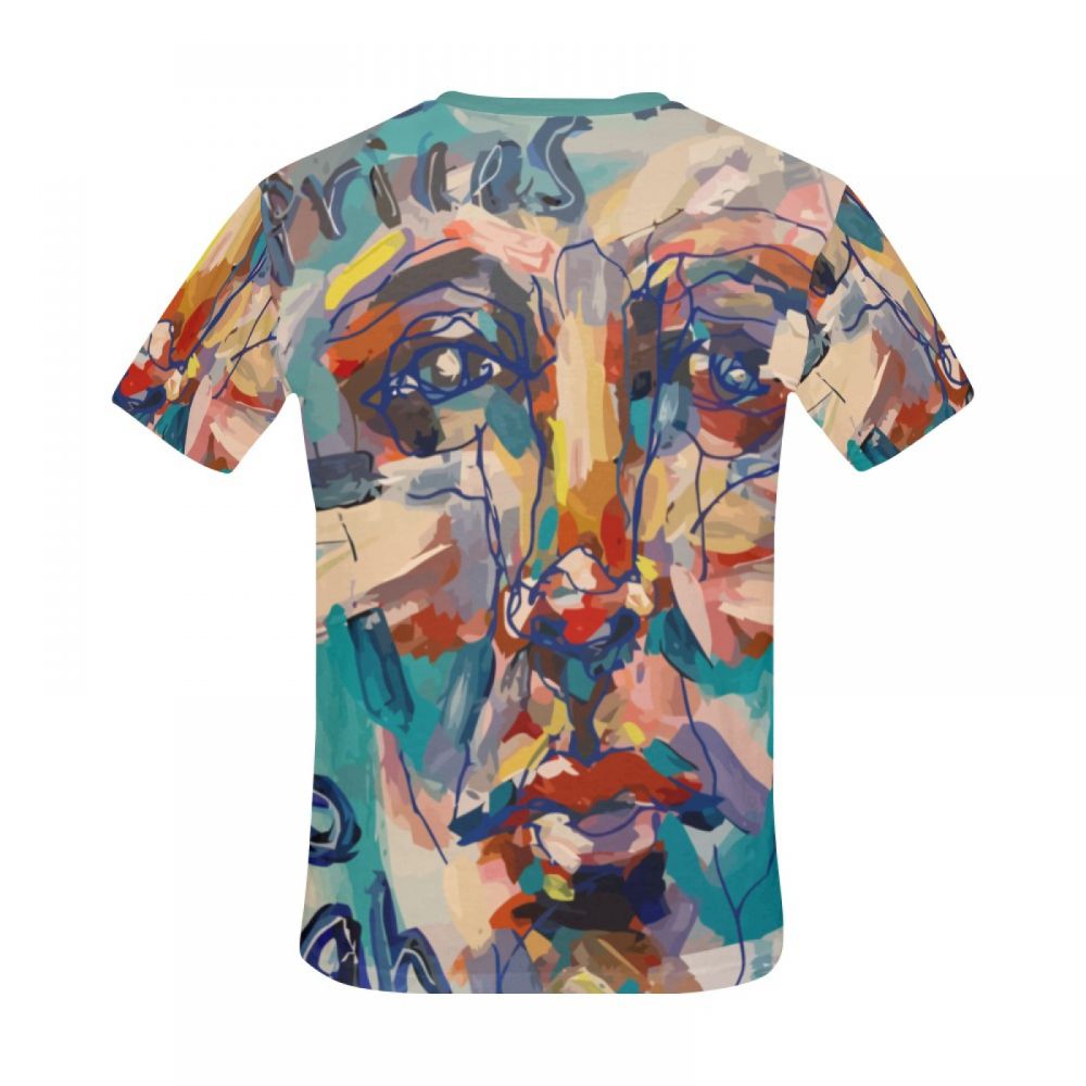 Men's Abstract Art Ink Men Short T-shirt Canada