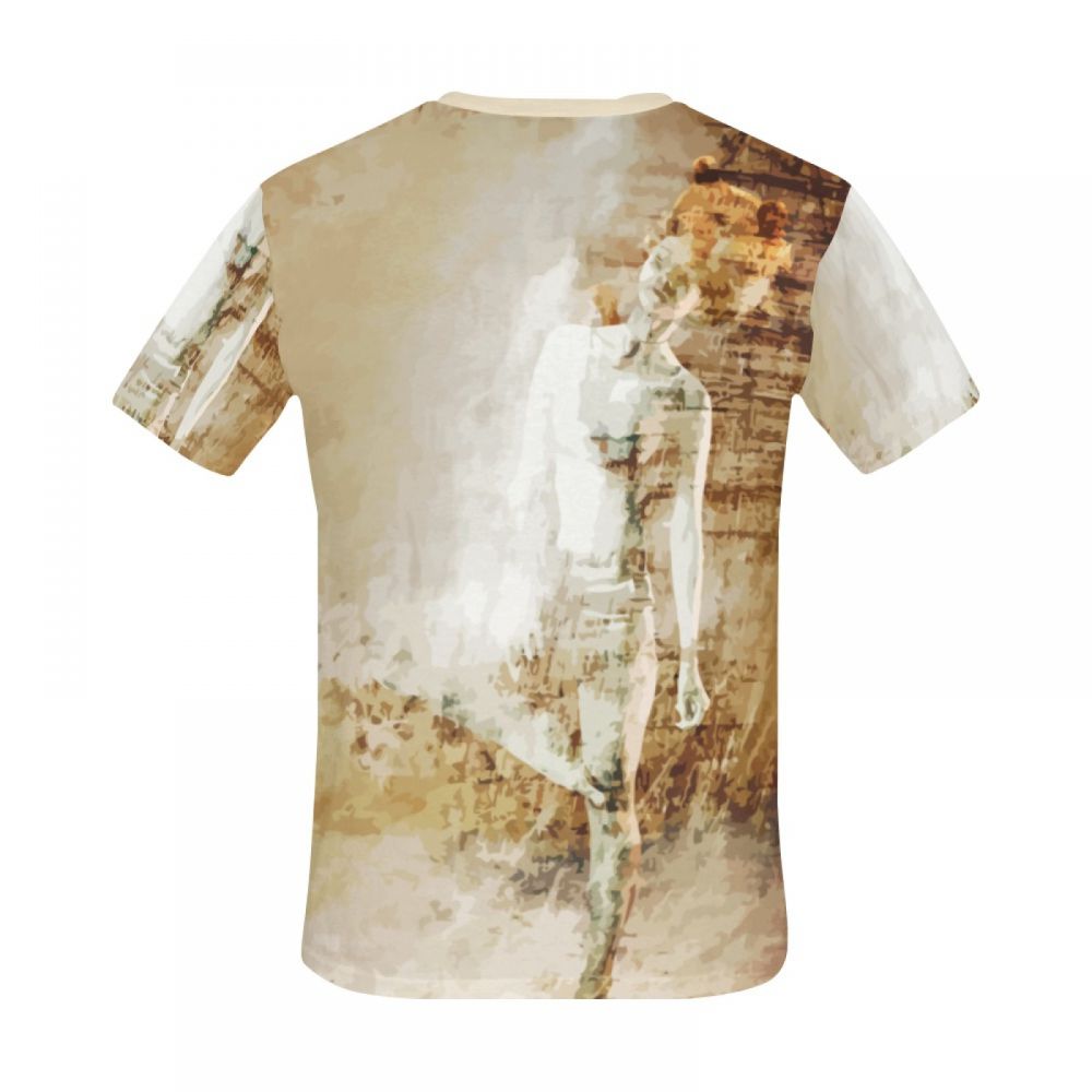 Men's Art Digital Bear Women Short T-shirt Canada