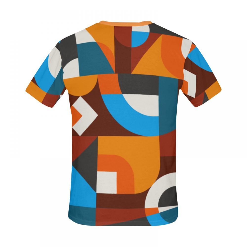 Men's Art Geometric World Short T-shirt Canada