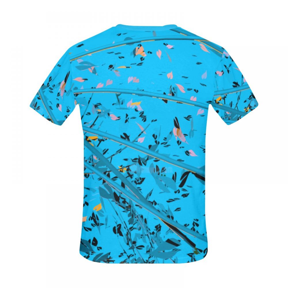 Men's Tree Art Leaf Bird Short T-shirt Canada