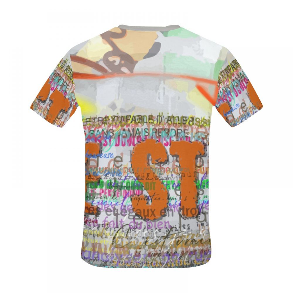 Men's Graffiti Art Life Style Short T-shirt Canada