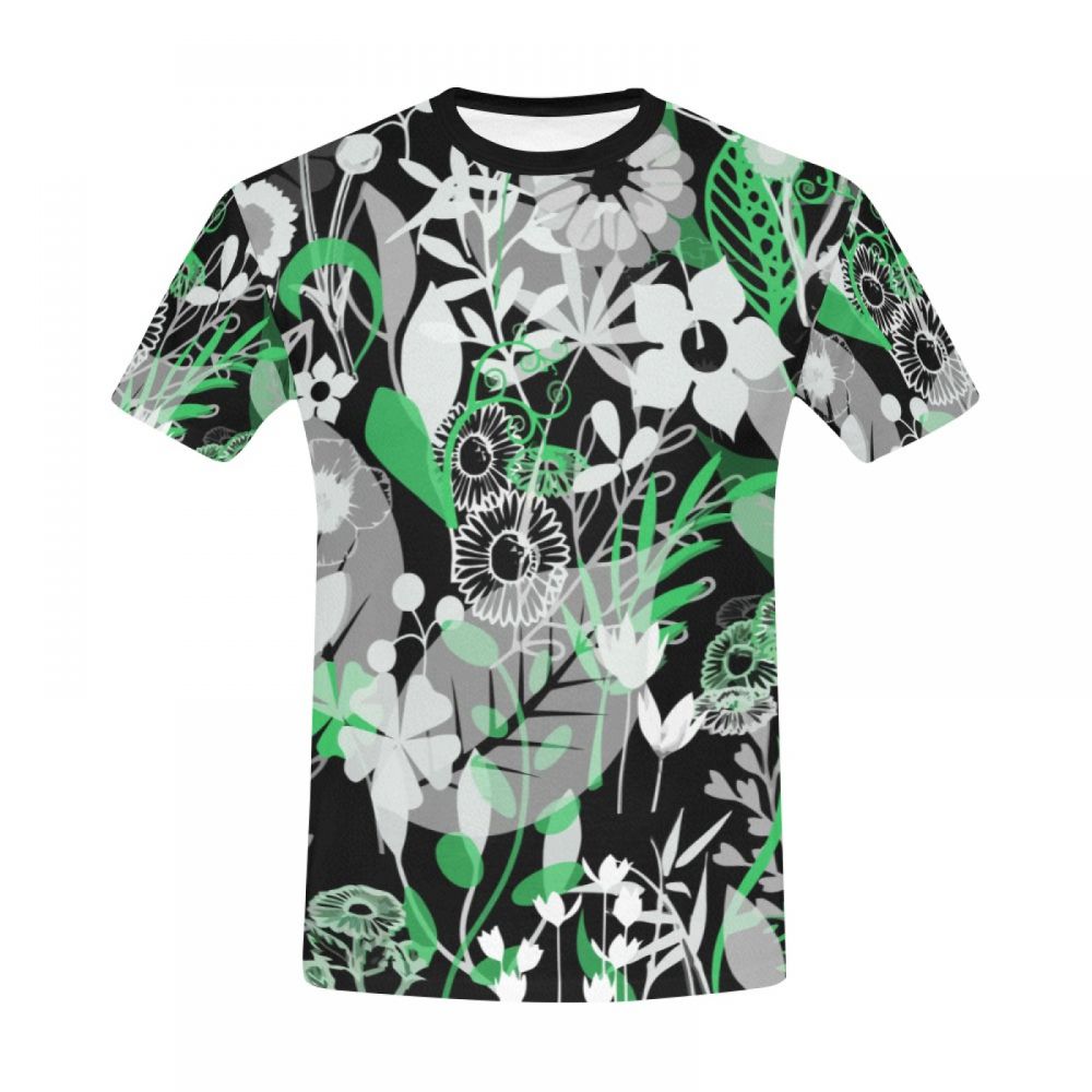 Men's Art Flower Arrangement Short T-shirt Canada