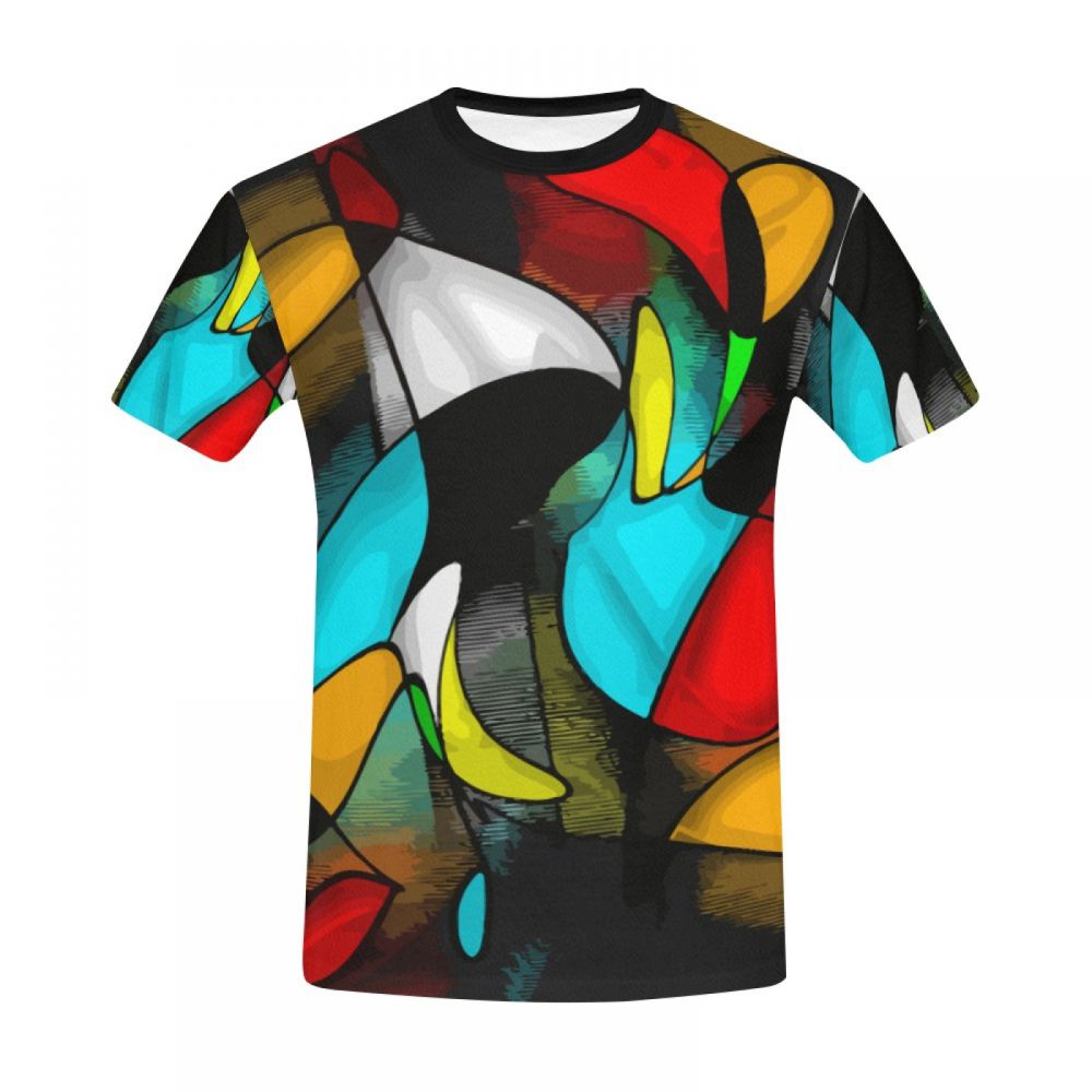 Men's Abstract Art Crazy Love Short T-shirt Canada