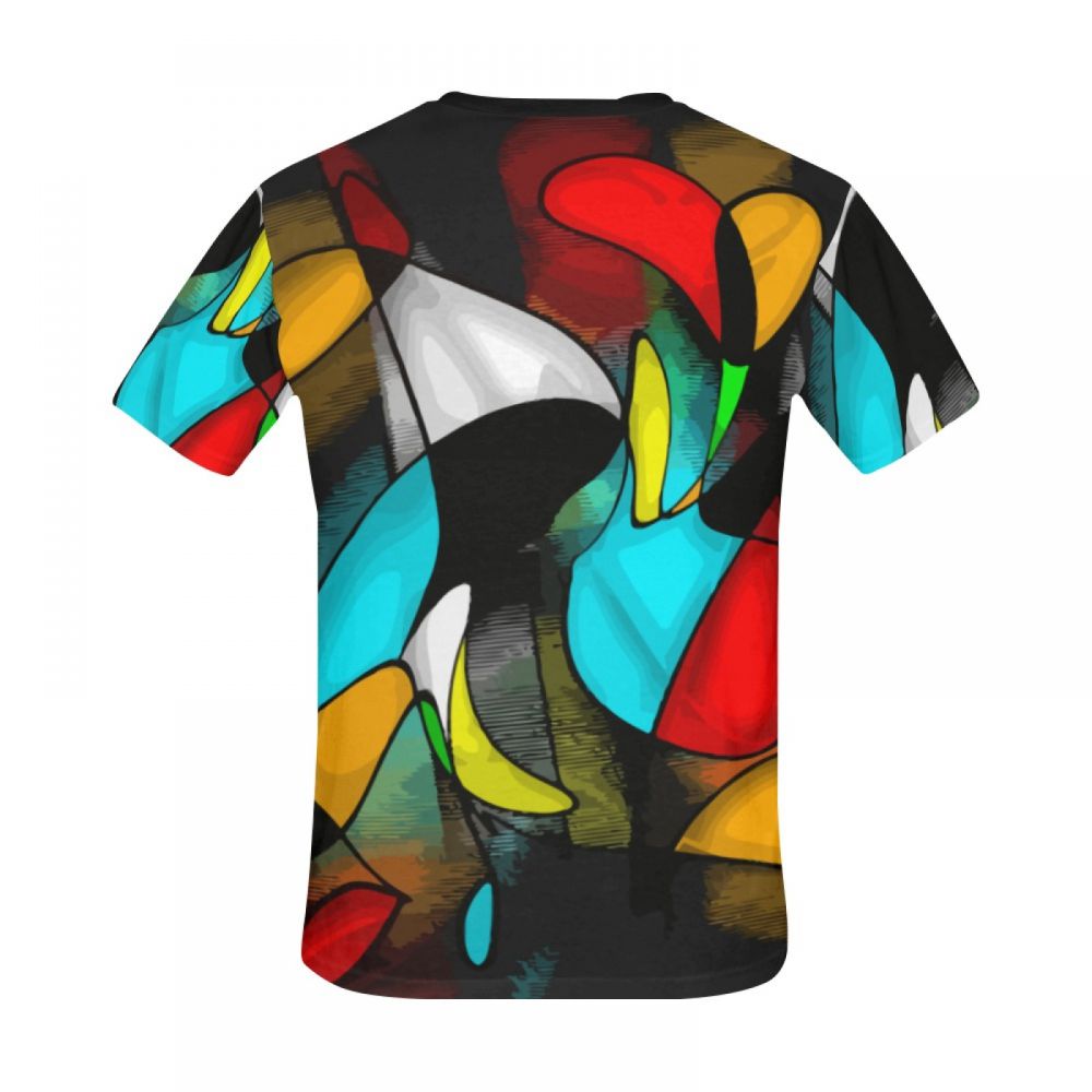 Men's Abstract Art Crazy Love Short T-shirt Canada