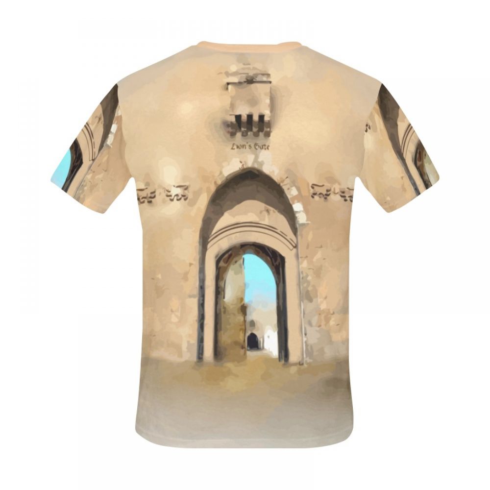 Men's Art Old City Of Jerusalem Short T-shirt Canada