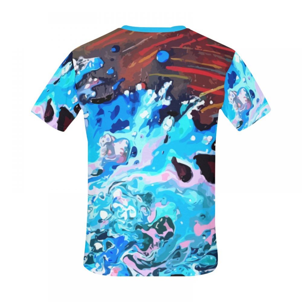 Men's Art Flowers In The Storm Short T-shirt Canada