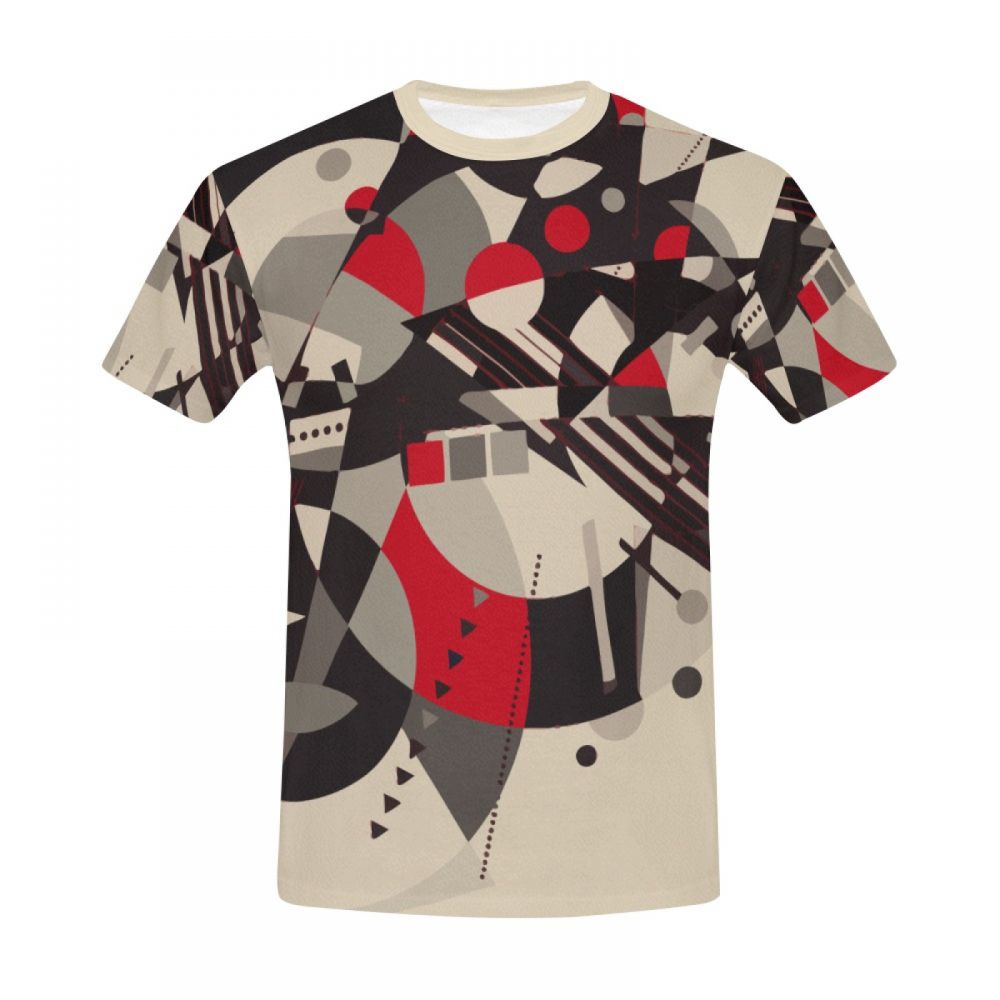 Men's Geometric Art Papyrus Short T-shirt Canada