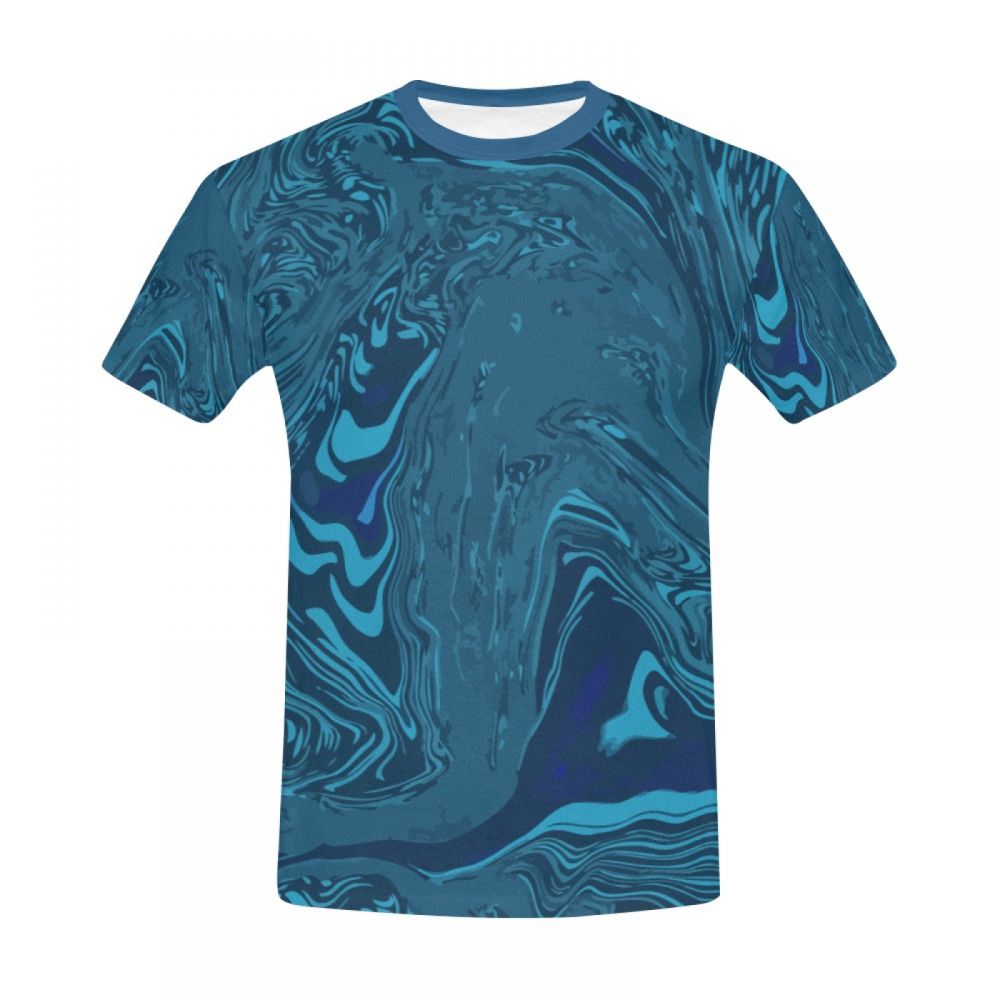 Men's Abstract Art Flow Short T-shirt Canada