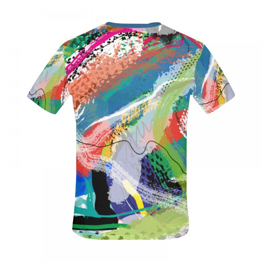 Men's Abstract Art Spring Is Coming Short T-shirt Canada