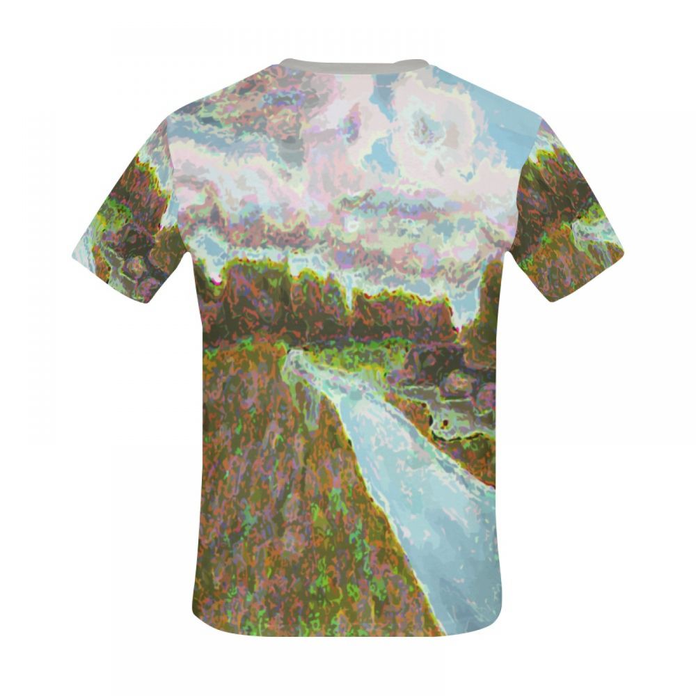 Men's Street Art Village River Short T-shirt Canada