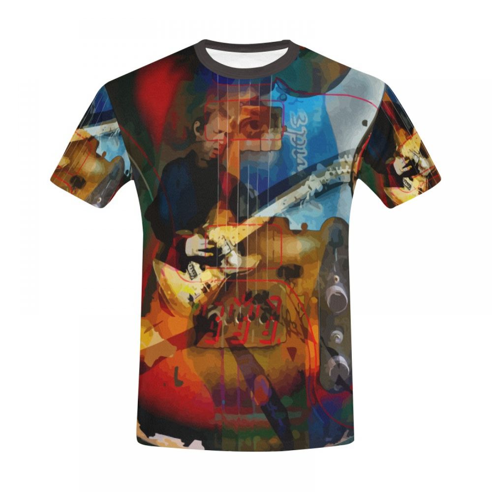 Men's Art Musician Memorial Guitarist Short T-shirt Canada