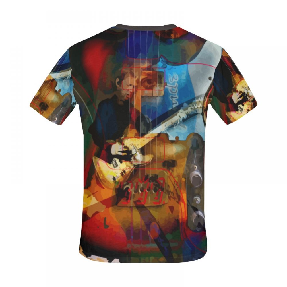 Men's Art Musician Memorial Guitarist Short T-shirt Canada