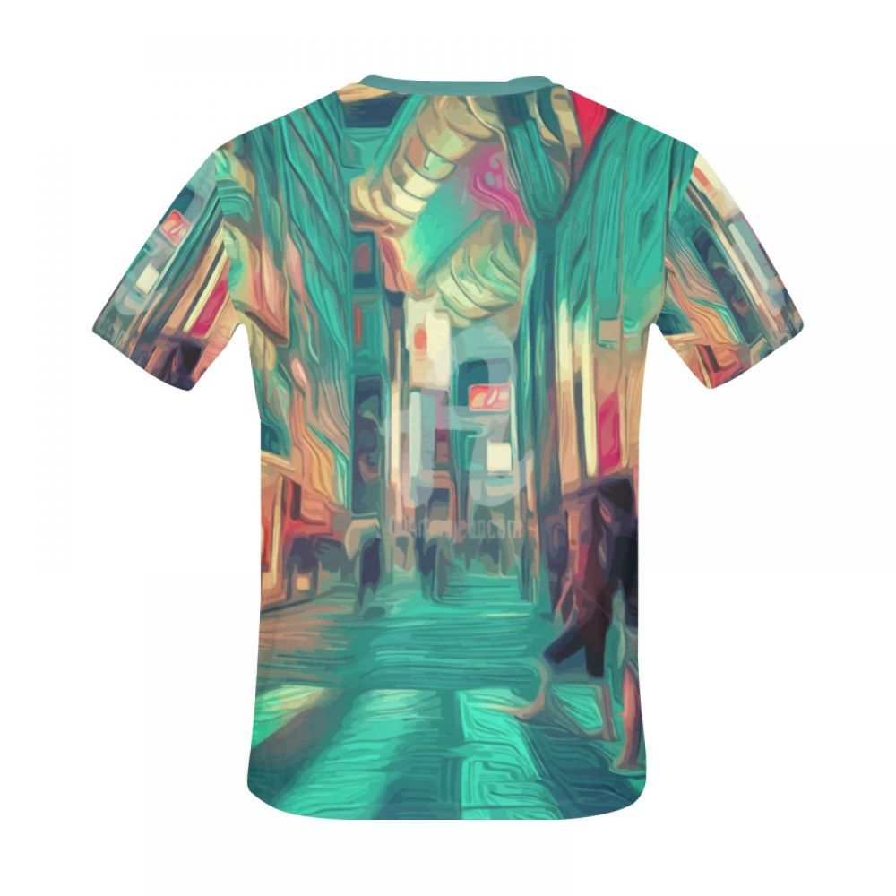 Men's Oriental Art District Central Tokyo Short T-shirt Canada