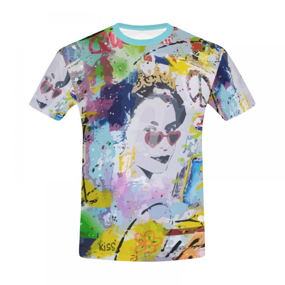 Men's Artistic Woman Queen Eli Iii Short T-shirt Canada