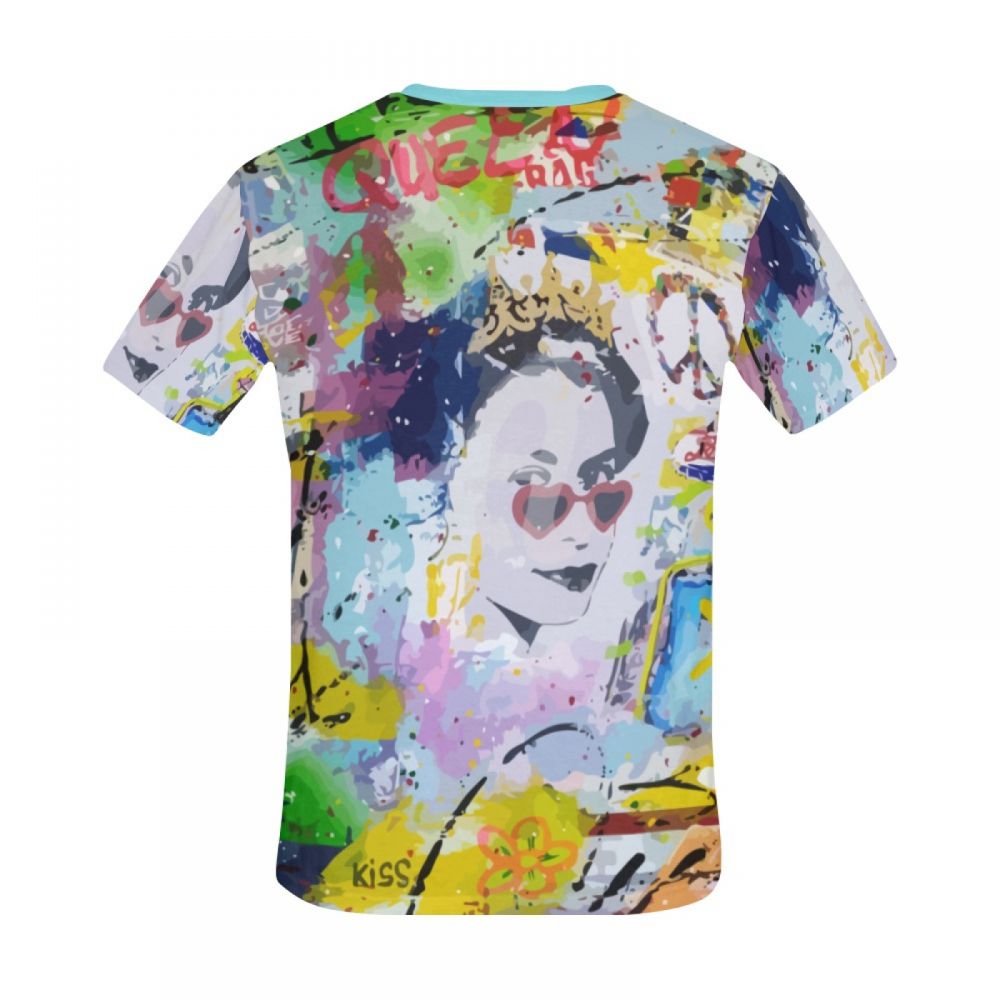 Men's Artistic Woman Queen Eli Iii Short T-shirt Canada