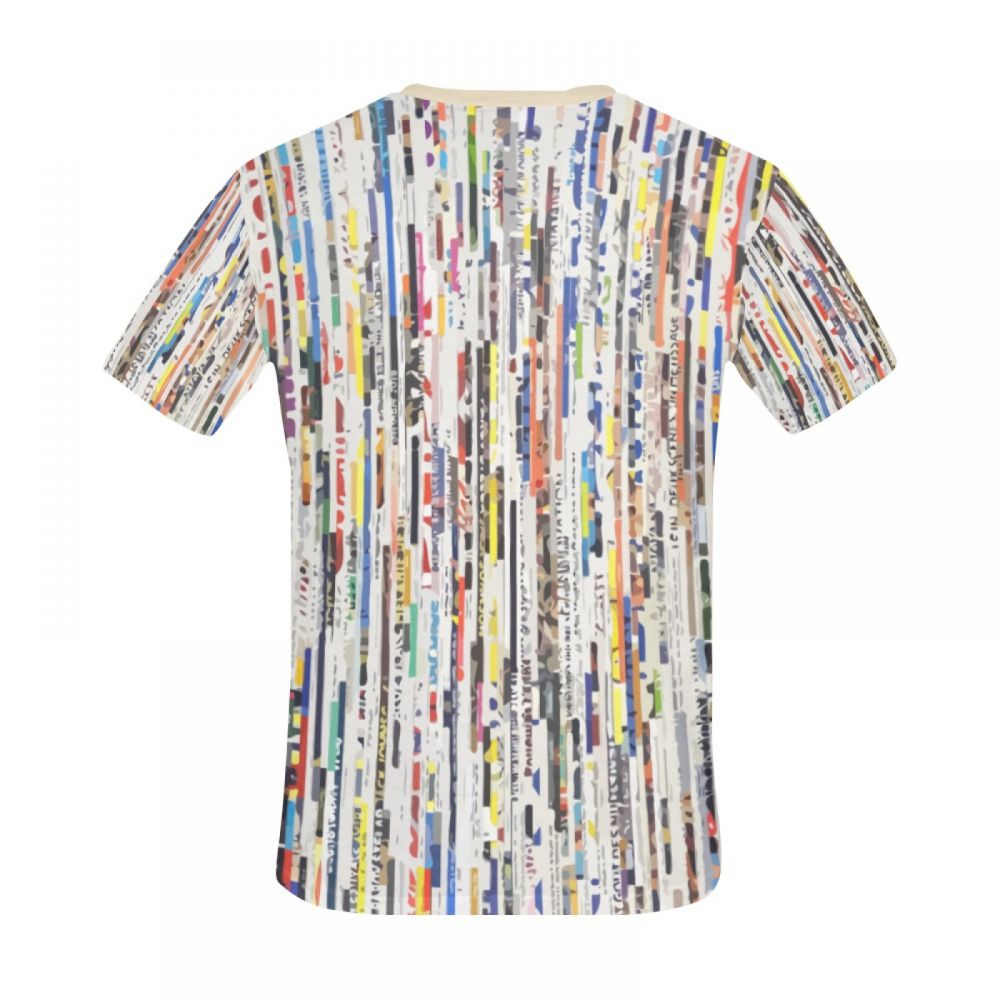 Men's A Sunmmer Colors Flow Short T-shirt Canada