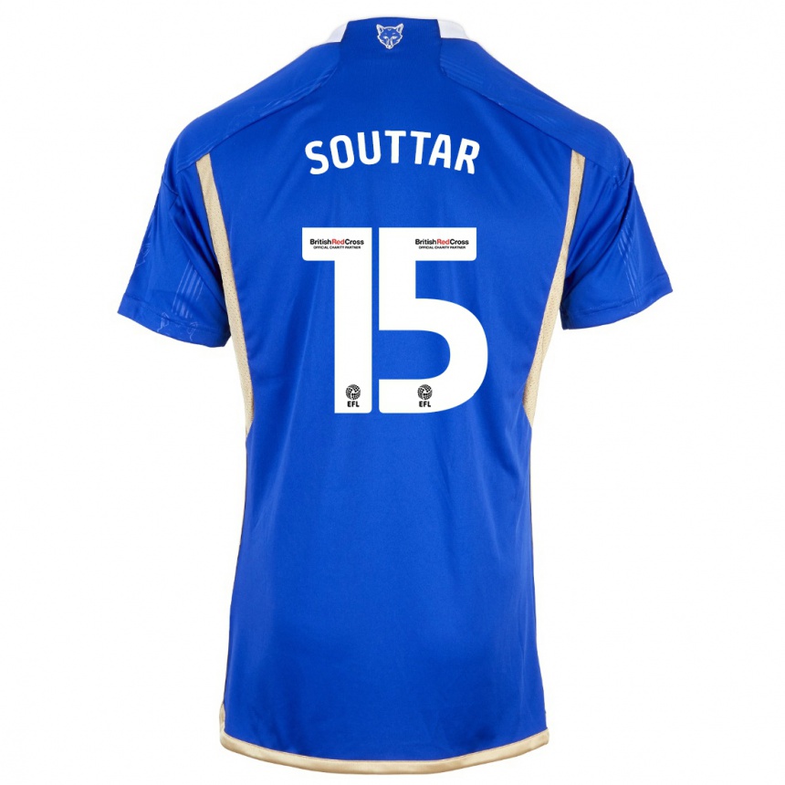 Enfant Football Maillot Harry Souttar #15 Bleu Tenues Domicile 2023/24 Canada