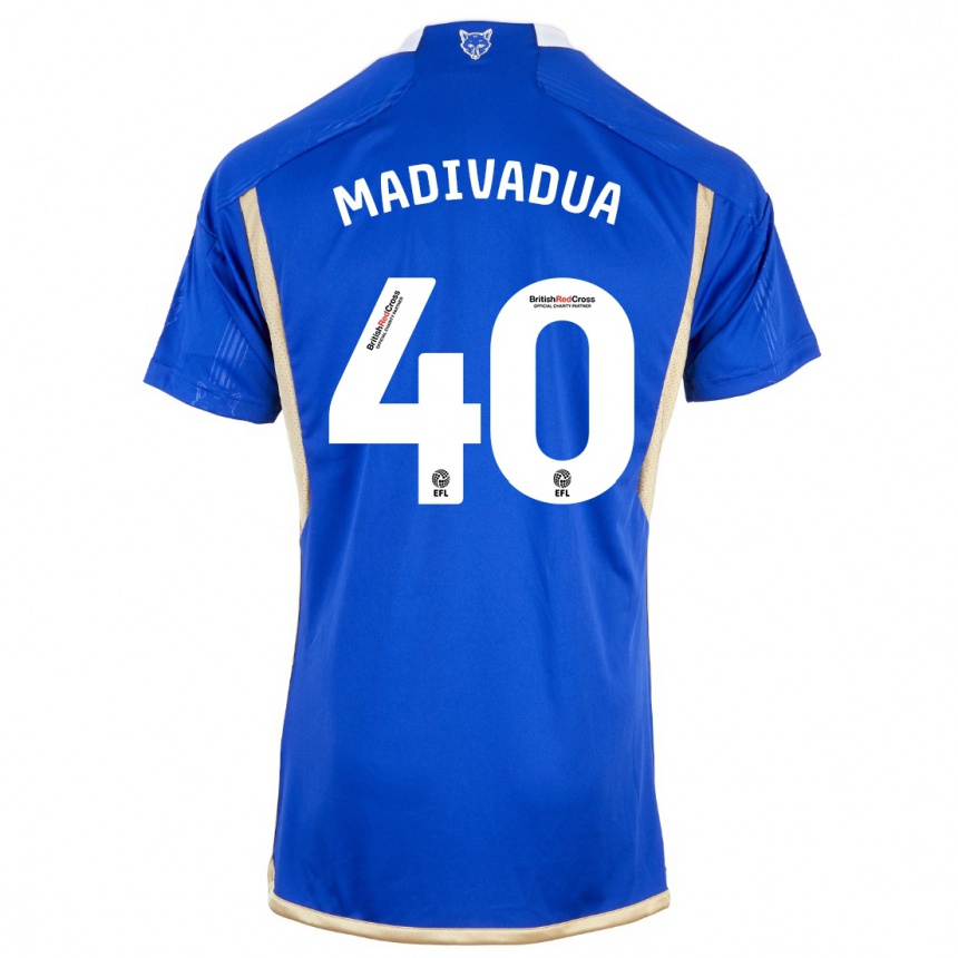 Kids Football Wanya Marçal #40 Blue Home Jersey 2023/24 T-Shirt Canada