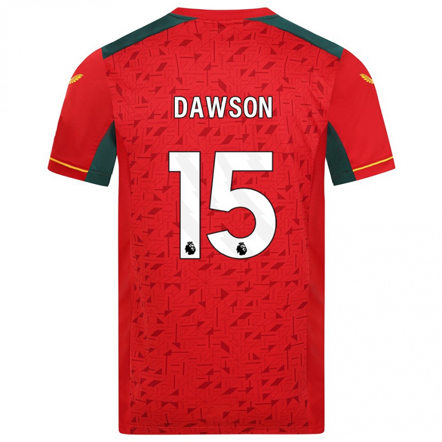 Enfant Football Maillot Craig Dawson #15 Rouge Tenues Extérieur 2023/24 Canada