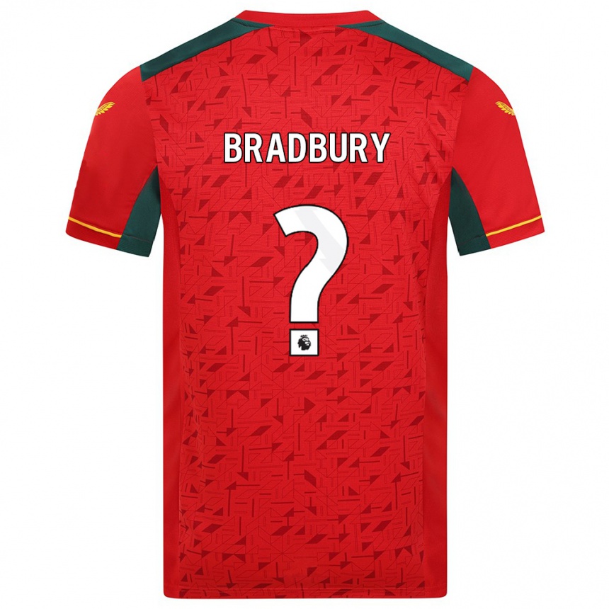 Enfant Football Maillot Mackenzie Bradbury #0 Rouge Tenues Extérieur 2023/24 Canada