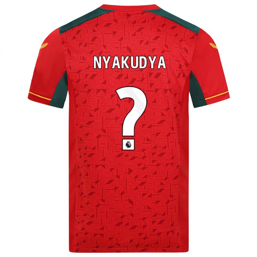 Enfant Football Maillot Joshua Nyakudya #0 Rouge Tenues Extérieur 2023/24 Canada