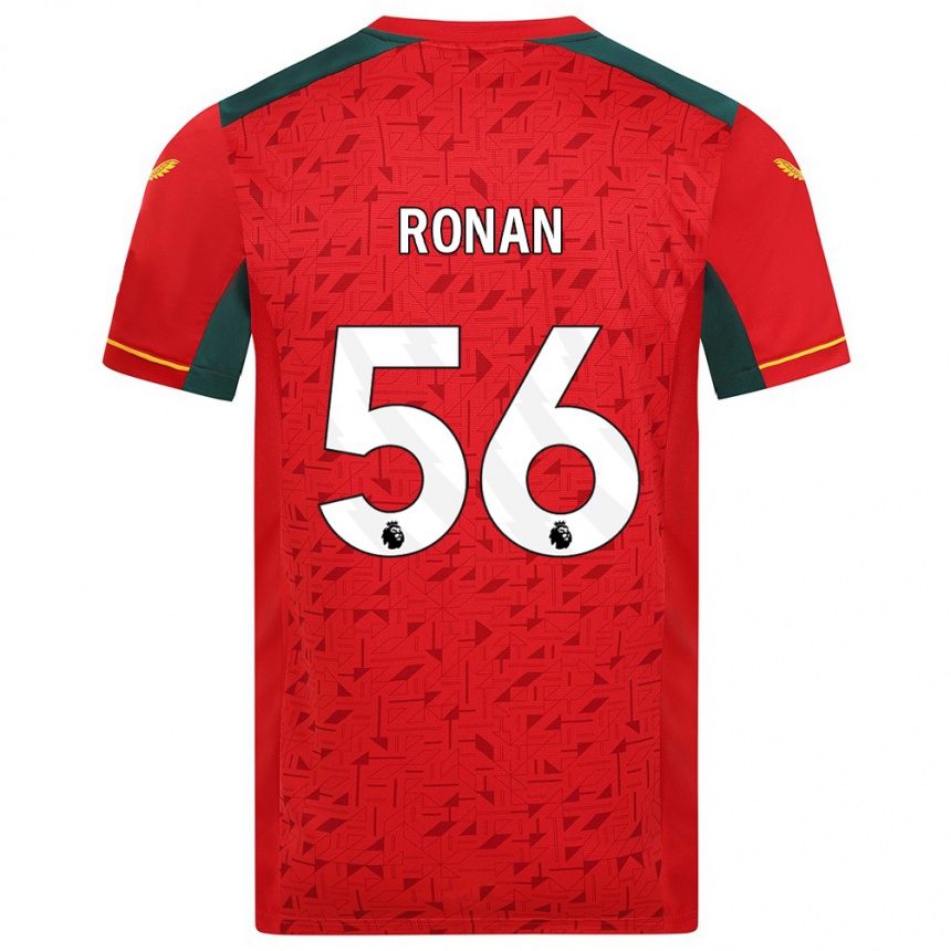 Kids Football Connor Ronan #56 Red Away Jersey 2023/24 T-Shirt Canada