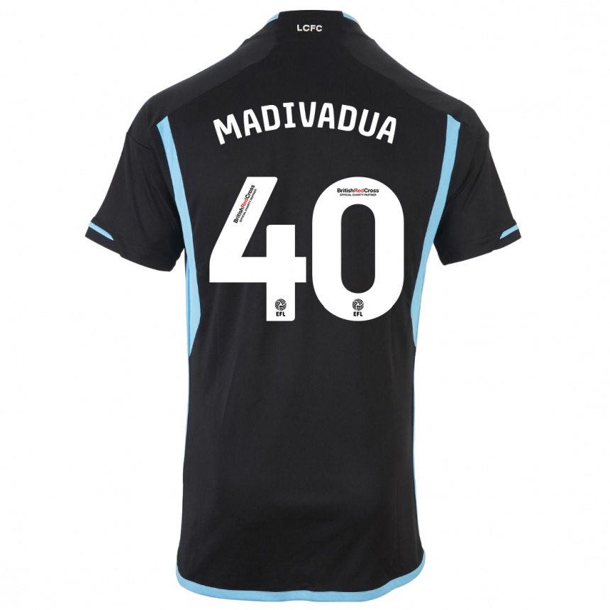 Kids Football Wanya Marçal #40 Black Away Jersey 2023/24 T-Shirt Canada