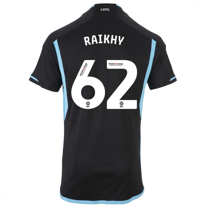 Enfant Football Maillot Arjan Raikhy #62 Noir Tenues Extérieur 2023/24 Canada