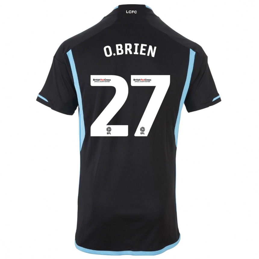 Kids Football Shannon O.brien #27 Black Away Jersey 2023/24 T-Shirt Canada