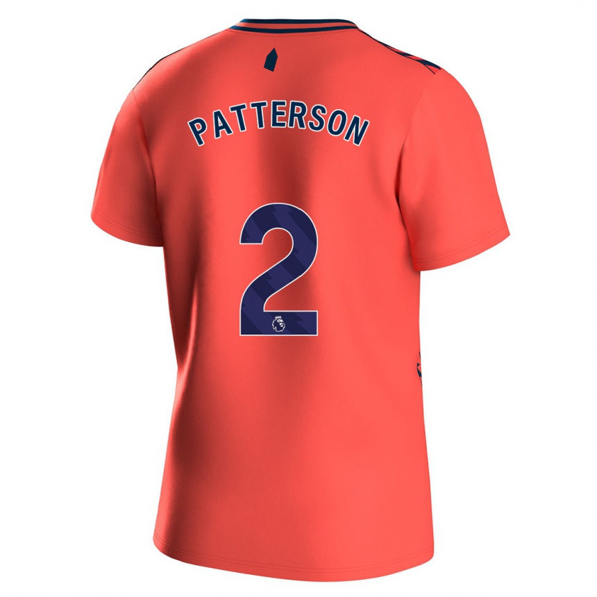 Enfant Football Maillot Nathan Patterson #2 Corail Tenues Extérieur 2023/24 Canada