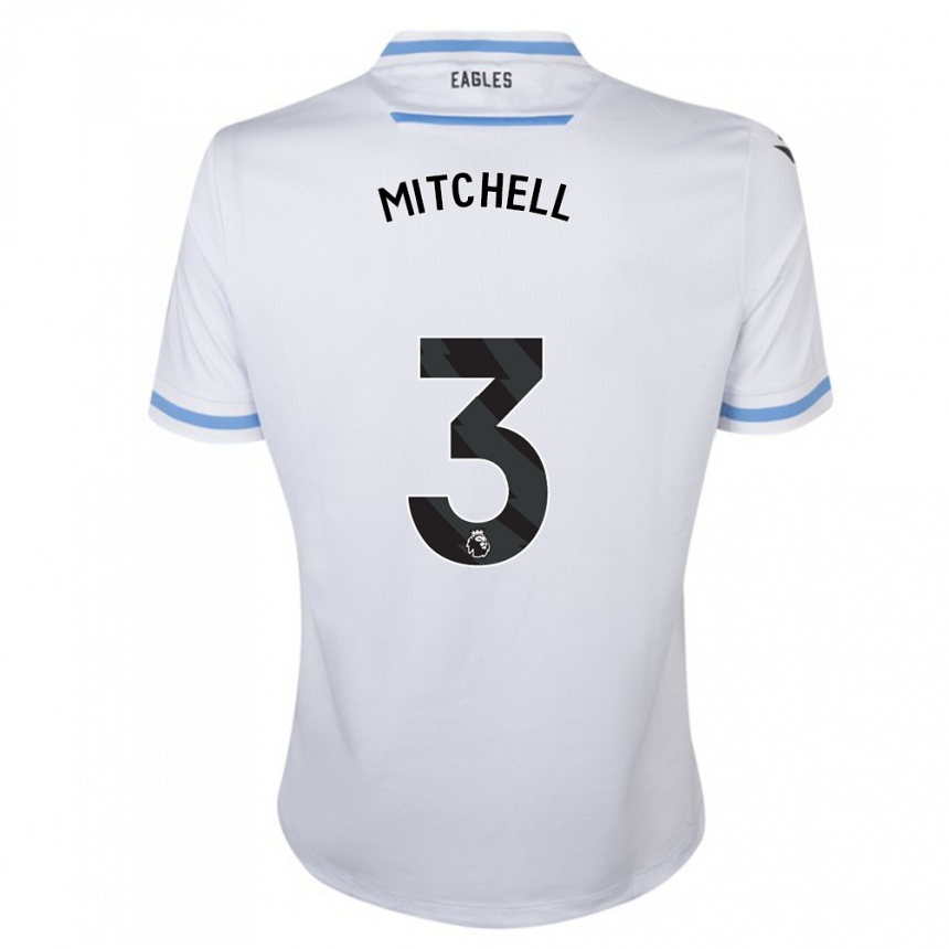 Kids Football Tyrick Mitchell #3 White Away Jersey 2023/24 T-Shirt Canada