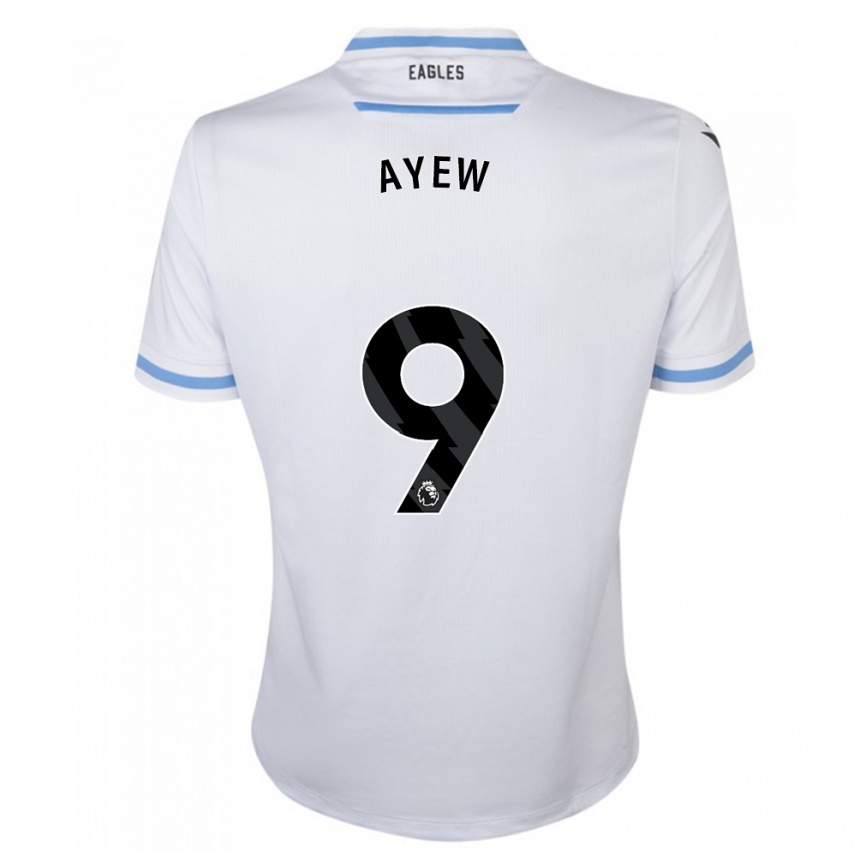 Kids Football Ayew #9 White Away Jersey 2023/24 T-Shirt Canada