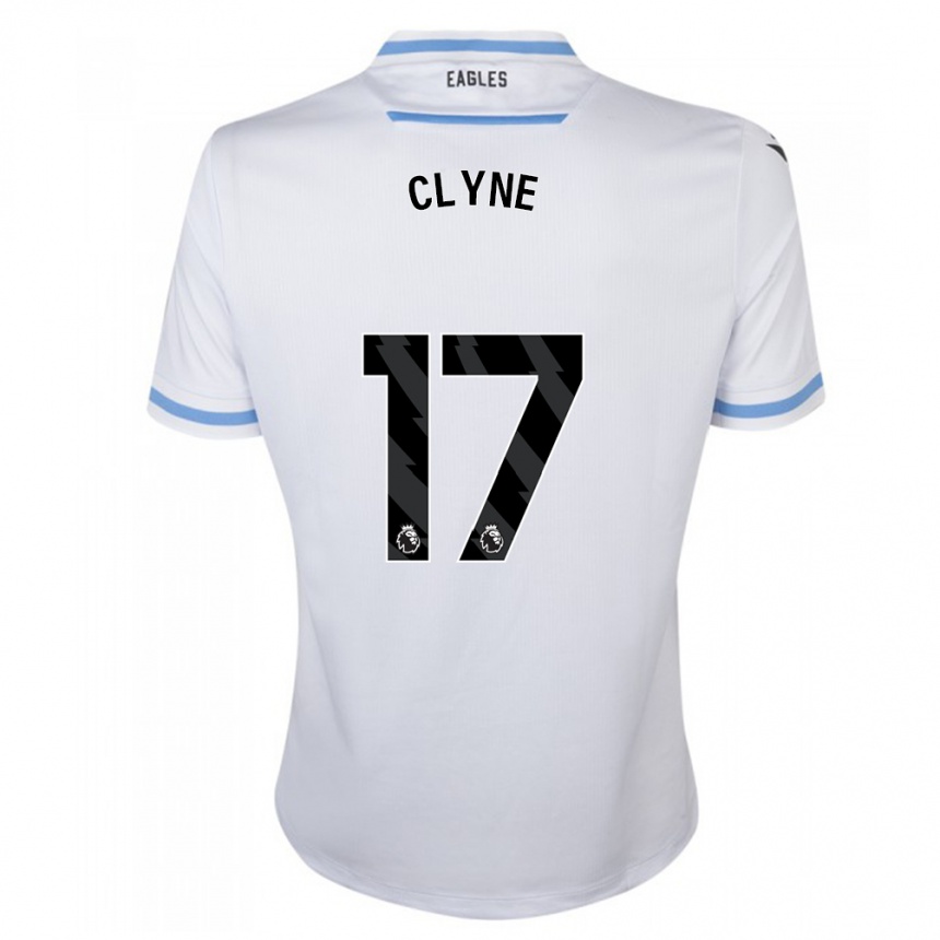 Kids Football Nathaniel Clyne #17 White Away Jersey 2023/24 T-Shirt Canada