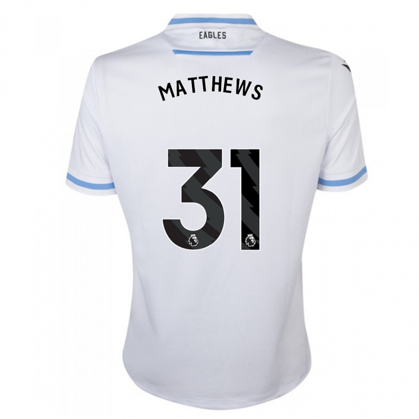 Kids Football Remi Matthews #31 White Away Jersey 2023/24 T-Shirt Canada