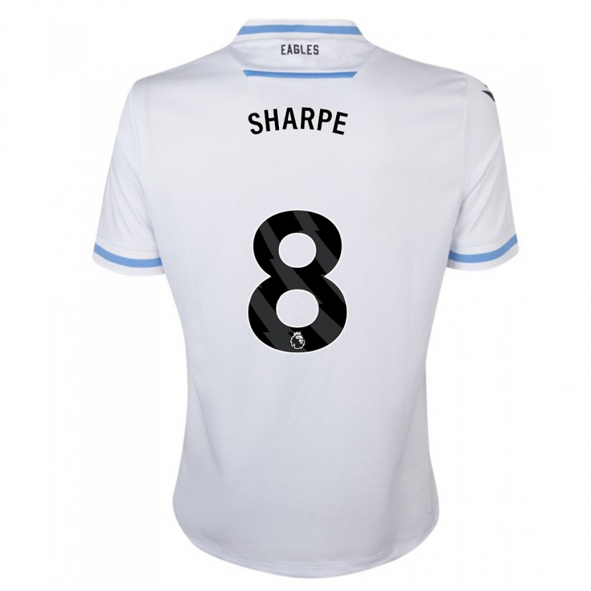 Kids Football Molly-Mae Sharpe #8 White Away Jersey 2023/24 T-Shirt Canada