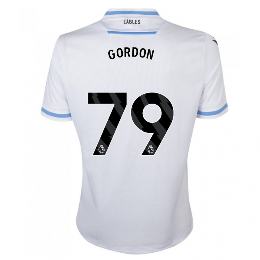 Kids Football John-Kymani Gordon #79 White Away Jersey 2023/24 T-Shirt Canada