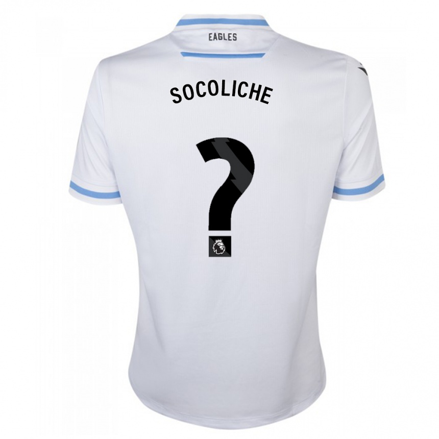 Kids Football Basilio Rieno Socoliche #0 White Away Jersey 2023/24 T-Shirt Canada