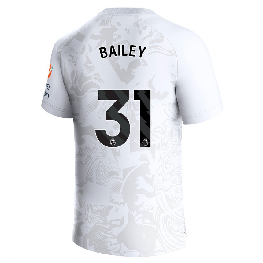 Enfant Football Maillot Leon Bailey #31 Blanc Tenues Extérieur 2023/24 Canada