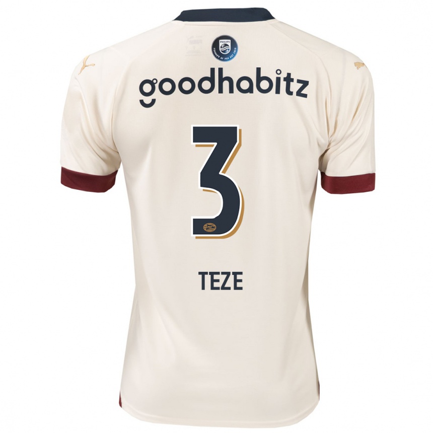 Kids Football Teze #3 Off-White Away Jersey 2023/24 T-Shirt Canada