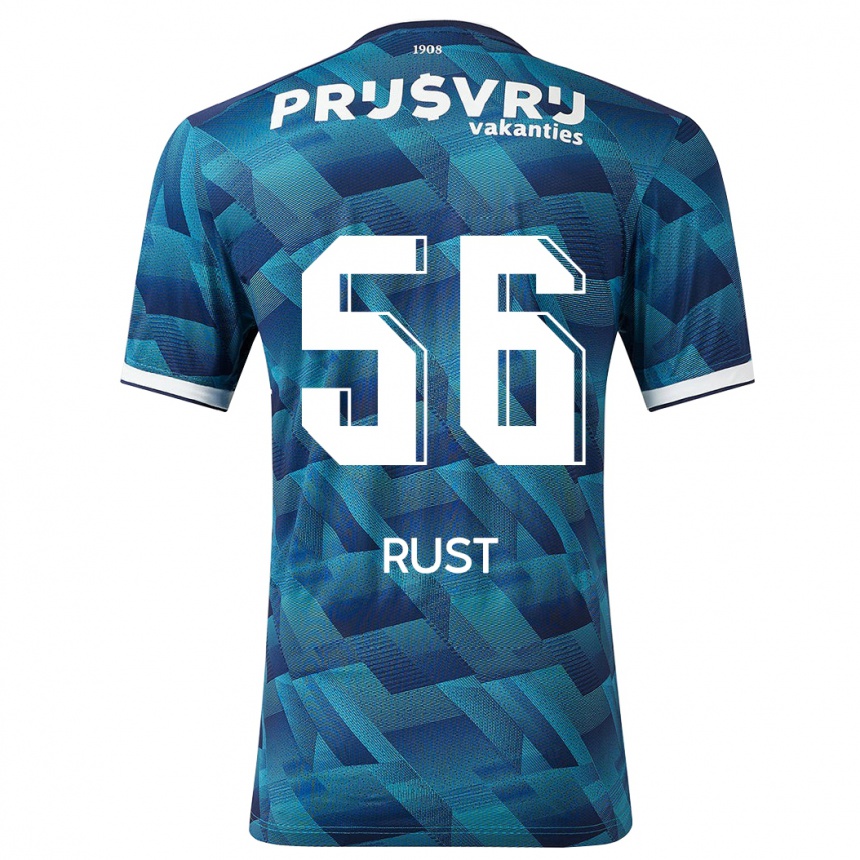 Kids Football Fabiano Rust #56 Blue Away Jersey 2023/24 T-Shirt Canada