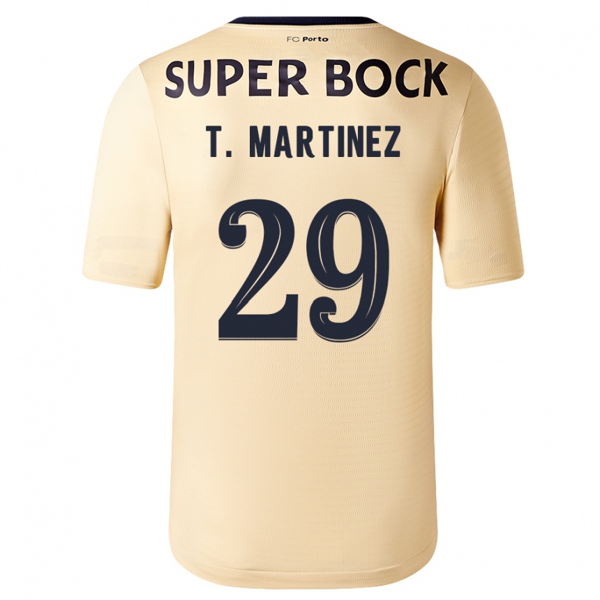 Enfant Football Maillot Toni Martínez #29 Beige-Doré Tenues Extérieur 2023/24 Canada