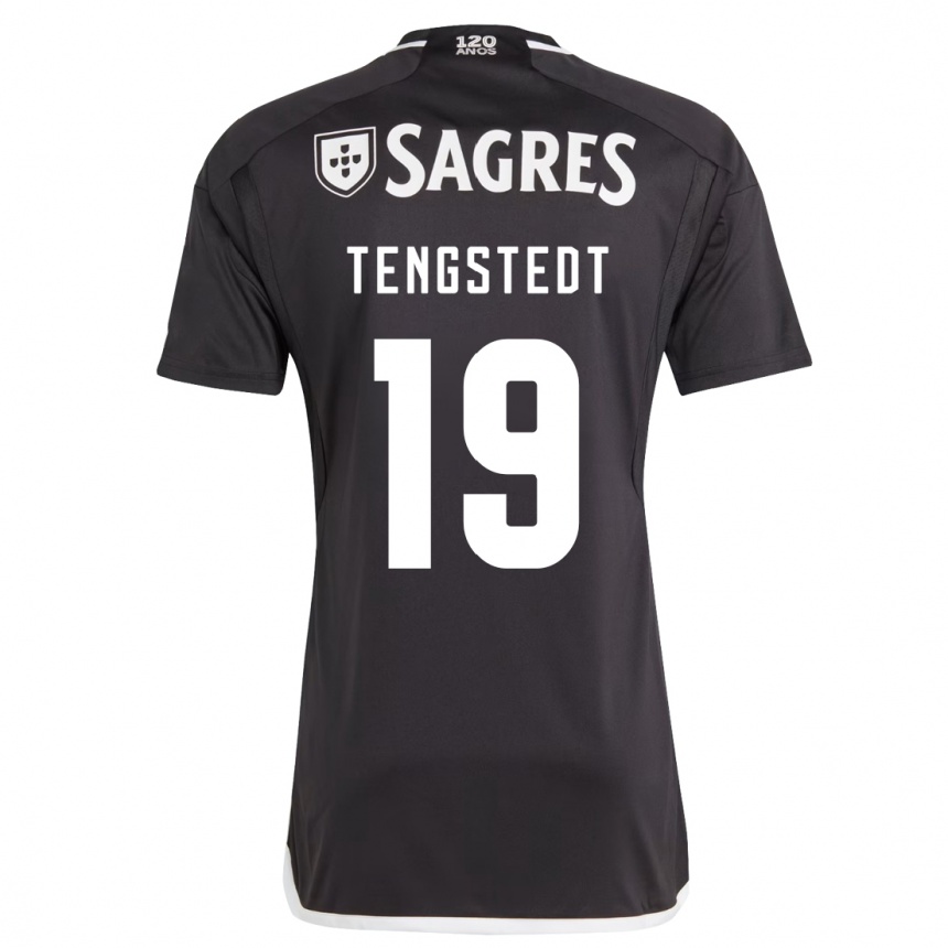 Enfant Football Maillot Casper Tengstedt #19 Noir Tenues Extérieur 2023/24 Canada