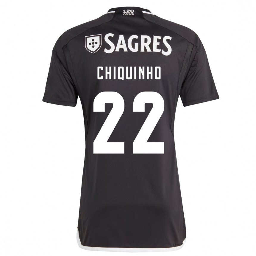 Enfant Football Maillot Chiquinho #22 Noir Tenues Extérieur 2023/24 Canada