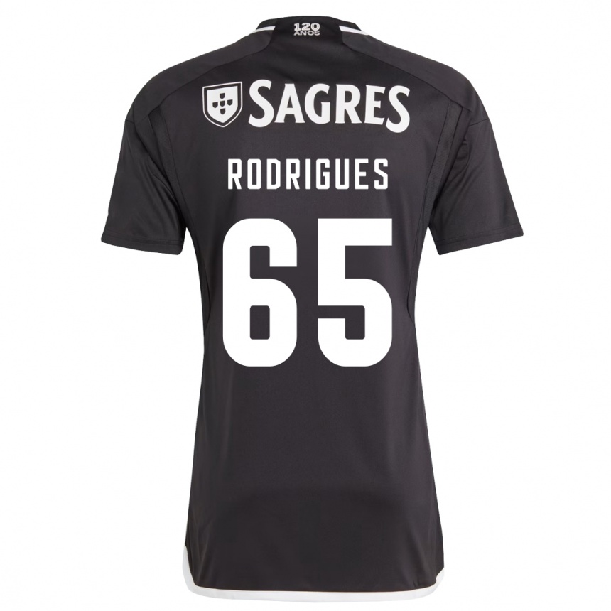 Kids Football Rafael Rodrigues #65 Black Away Jersey 2023/24 T-Shirt Canada