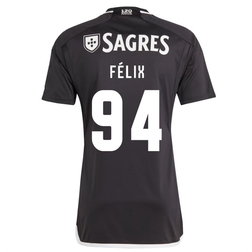 Enfant Football Maillot Hugo Félix #94 Noir Tenues Extérieur 2023/24 Canada