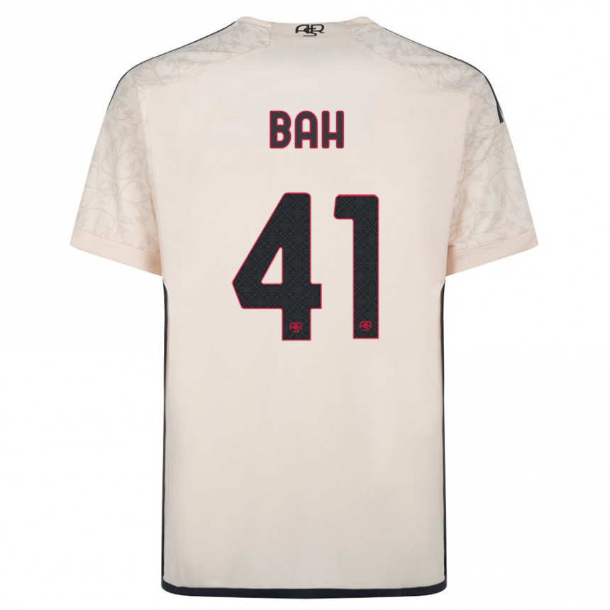 Kids Football Muhammed Bah #41 Off-White Away Jersey 2023/24 T-Shirt Canada