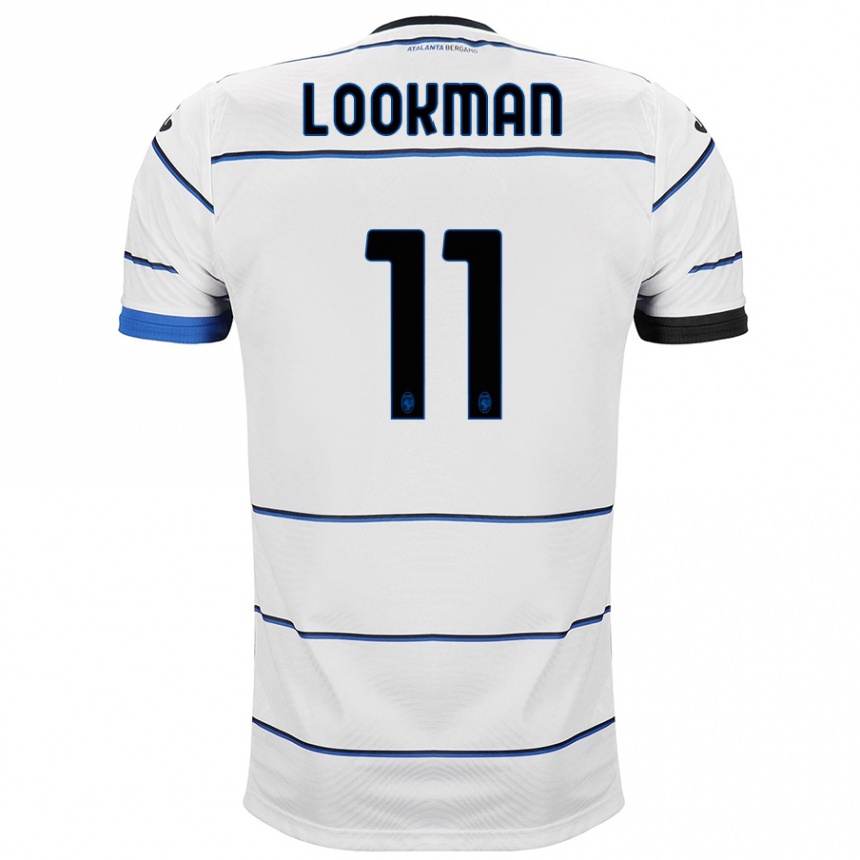 Kids Football Ademola Lookman #11 White Away Jersey 2023/24 T-Shirt Canada